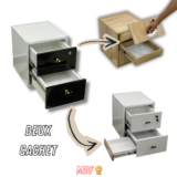 Table de Chevet avec deux tiroir caché